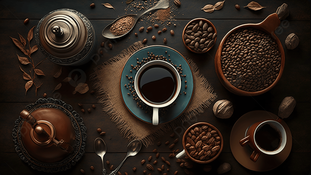 Premium roasted coffee beans