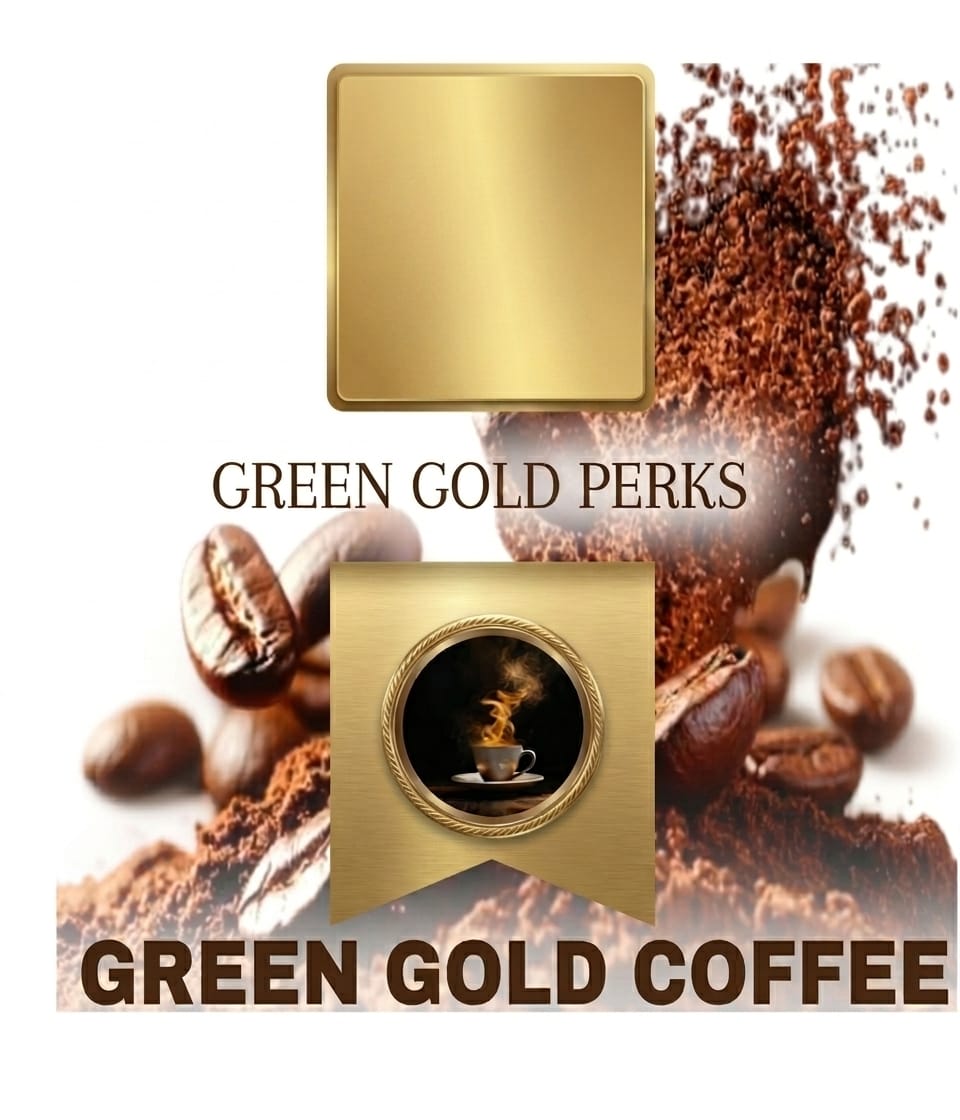 Green Gold Coffee Logo